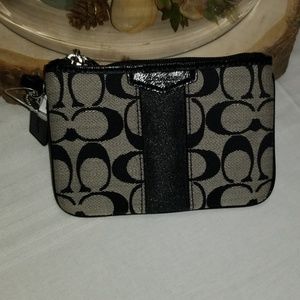 Coach Signature Wristlet